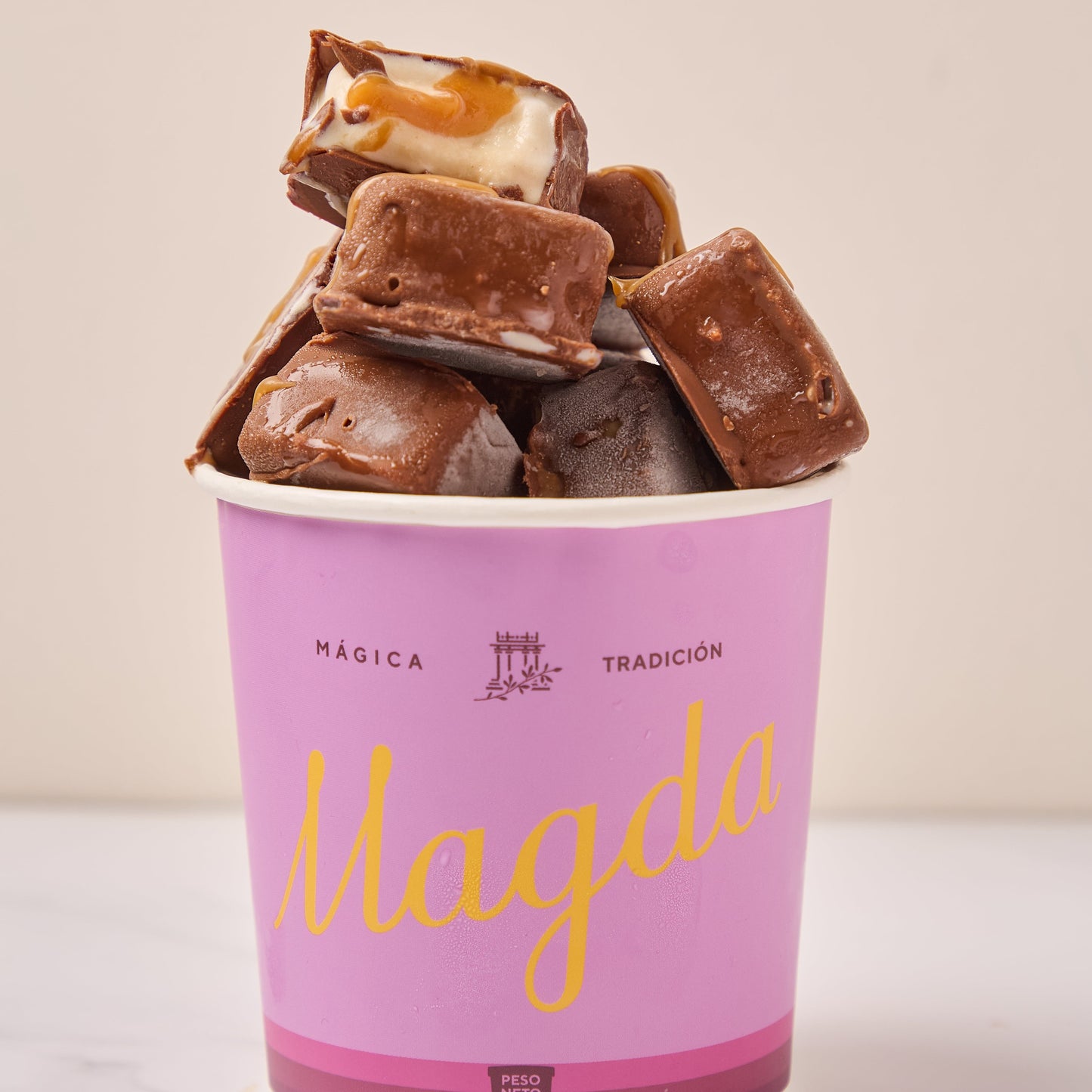 Cubitos de Caramelo Salado