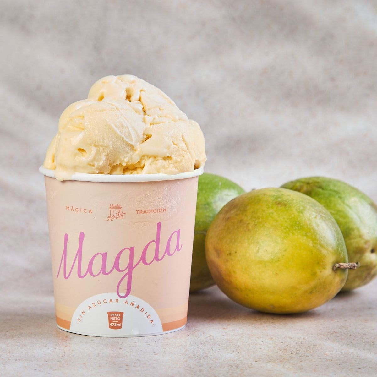 Helado de Maracuyá con Kéfir - Sin Azúcar