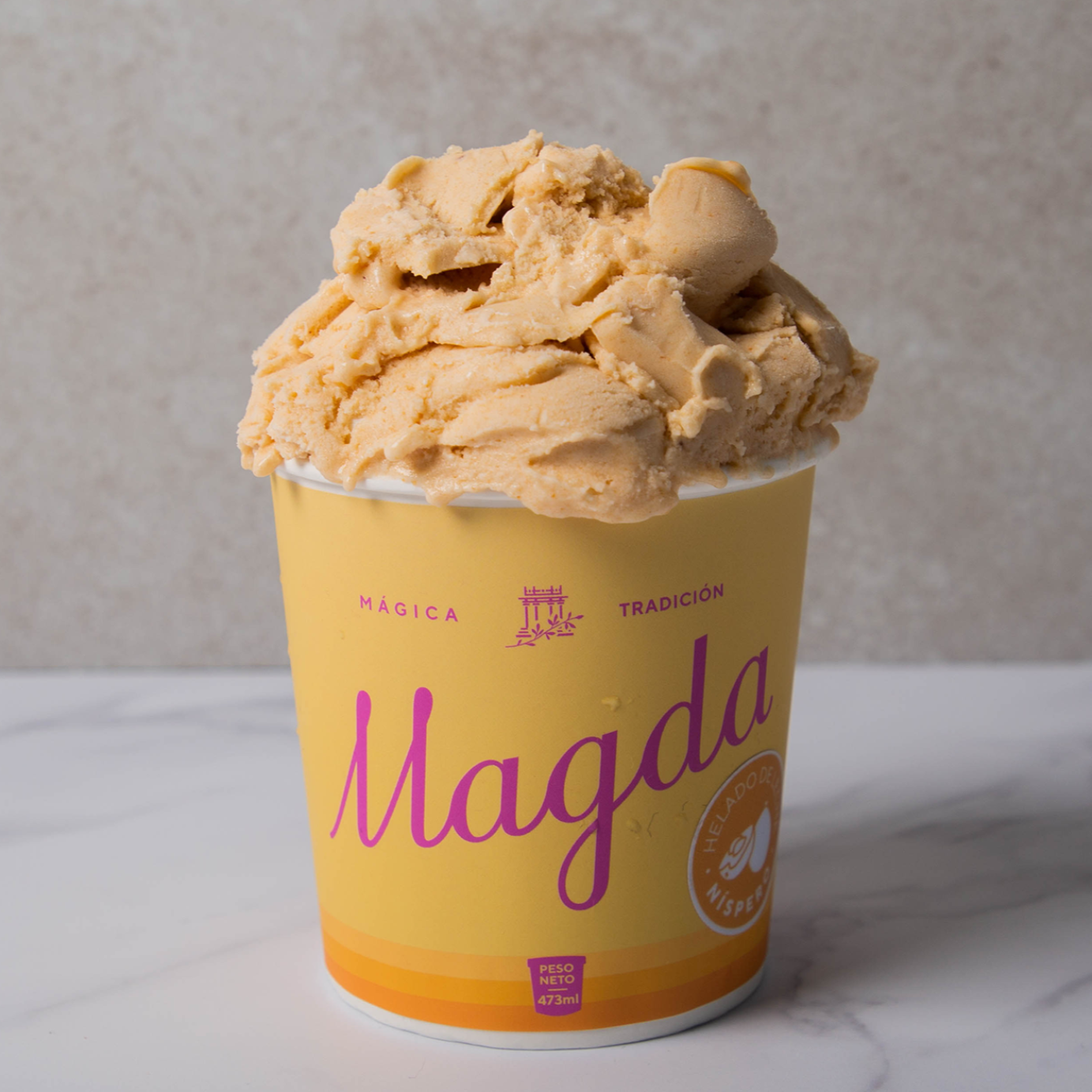 Helado de Níspero