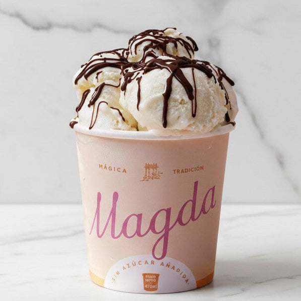Helado de Stracciatella de Yogurt Griego - Sin Azúcar